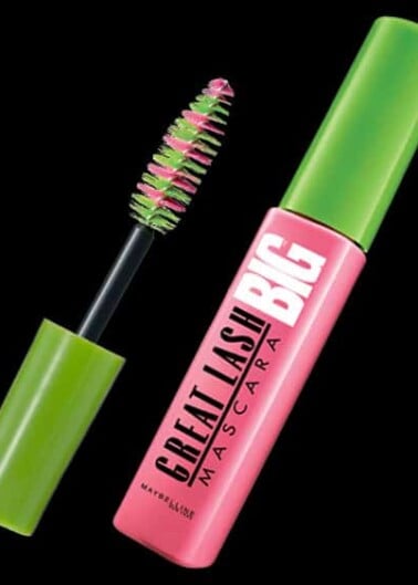 Pink and Green Mascara