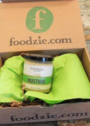 Horseradish Mustard in box