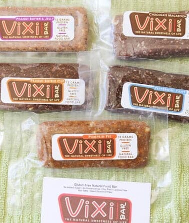 Five Vixi Bars