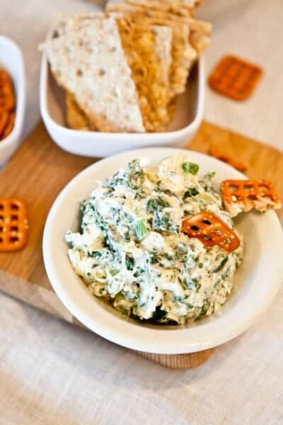 Spinach & Artichoke Dip - Averie Cooks