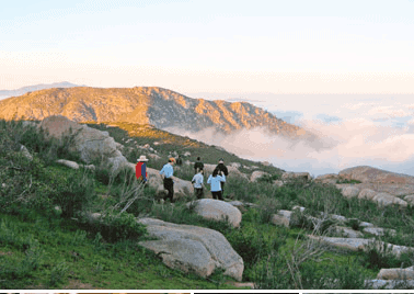 People on mountain