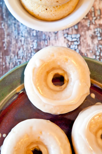 Baked Vanilla Glazed Donuts Recipe Averie Cooks 6816