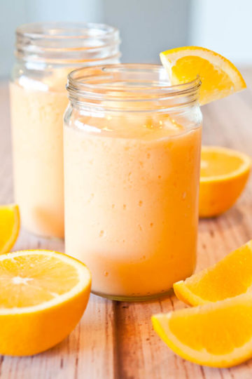 Orange PushUp Smoothie - Averie Cooks