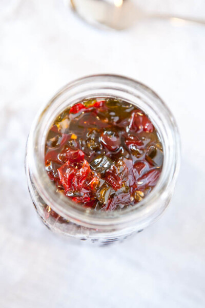 Stovetop Hot Pepper Jelly - Averie Cooks