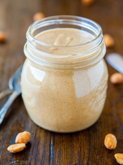 How to Make Homemade Peanut Butter (1 Ingredient!) - Averie Cooks