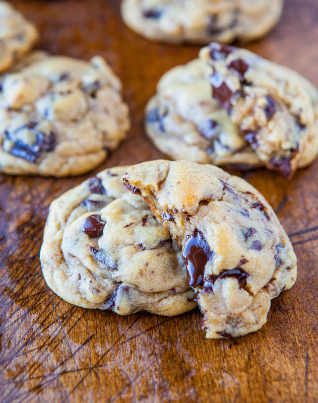 Soft & Chewy Chocolate Chunk Cookies - Averie Cooks