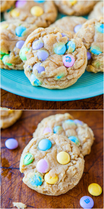 Ultimate Soft & Chewy M&M's Cookies - Averie Cooks