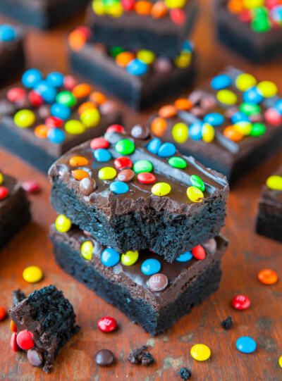 Ultra Fudgy Turtle Brownies Recipe - Averie Cooks