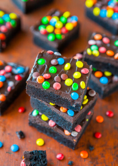 Homemade Little Debbie Cosmic Brownies - Averie Cooks