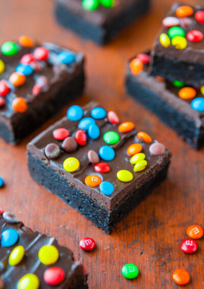 Homemade Little Debbie Cosmic Brownies - Averie Cooks