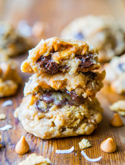 Chewy Seven Layer 'Magic' Cookies Recipe - Averie Cooks