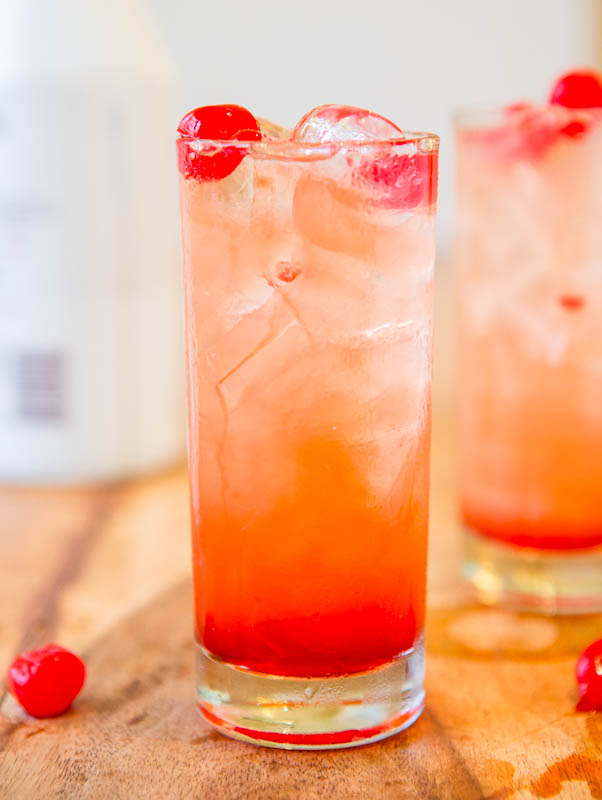 Malibu Sunset (Fruity Malibu Drink Recipe!) | Averiecooks.com
