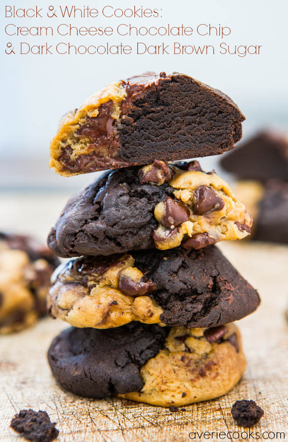 Soft Batch Salted Caramel Chocolate Fudge Cookies - Baker by Nature