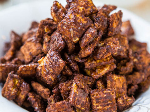 Peanut Butter Cup Snack Mix — The Skinny Fork