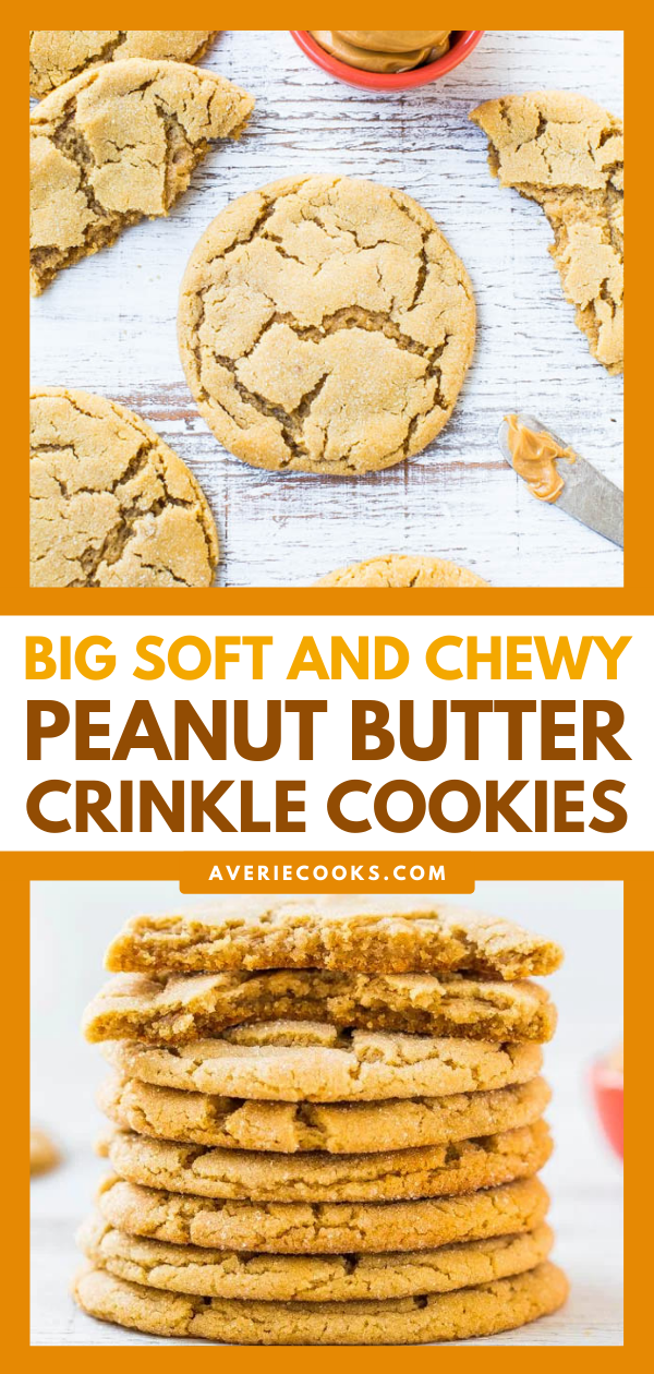 Old Fashioned Chewy Peanut Butter Cookies Averie Cooks