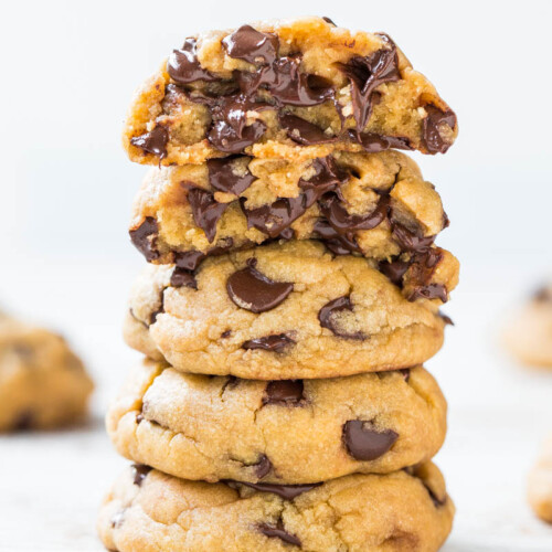 Coconut Oil Chocolate Chip Cookies (No Butter!) - Averie Cooks