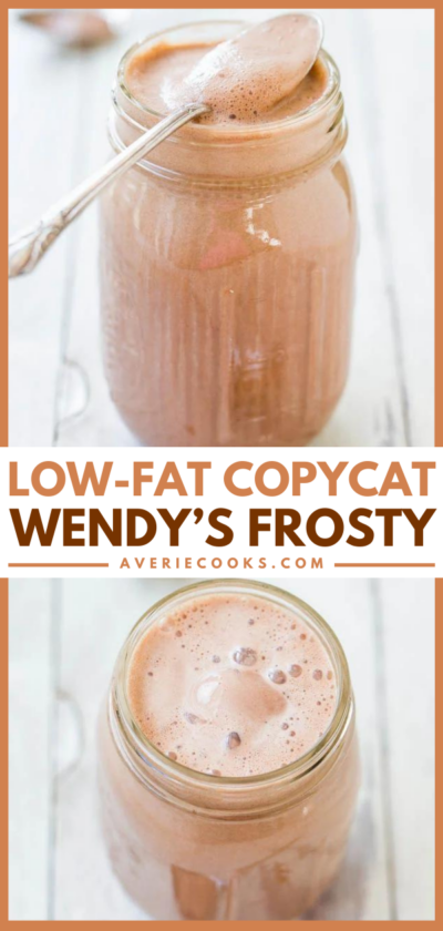 Copycat Wendy's Frosty Recipe (4 Ingredients!) - Averie Cooks