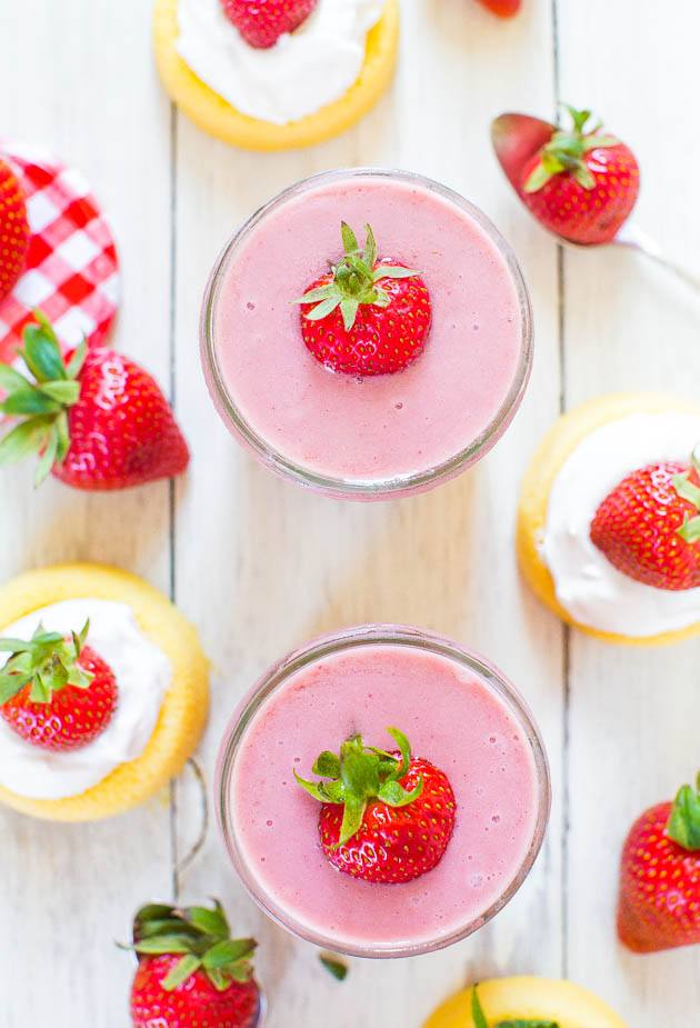 Single Serve Strawberry Smoothie  Confessions of an Overworked Mom