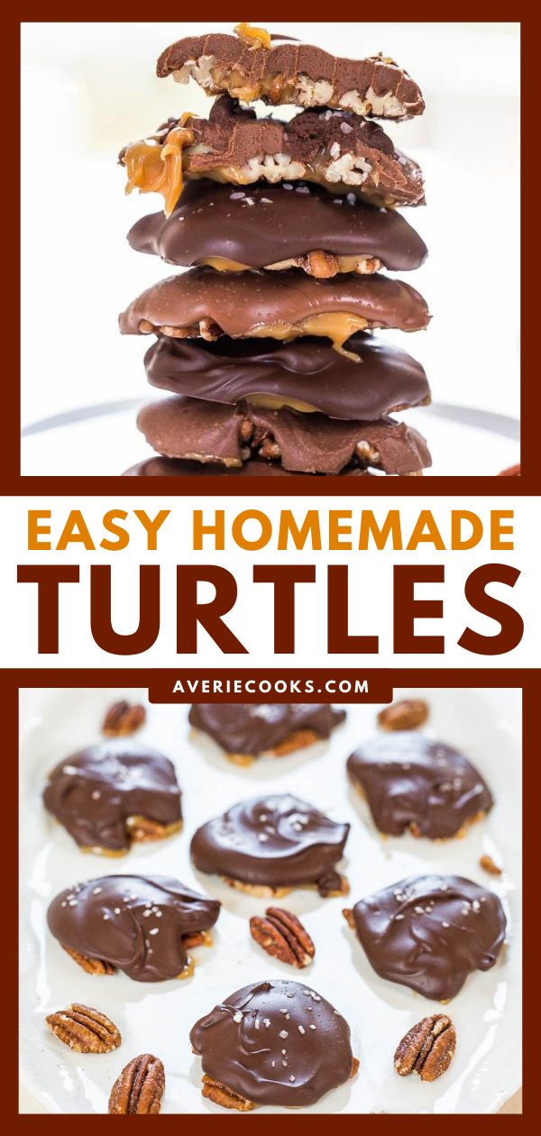 Easy Homemade Turtles Candy Recipe - 45