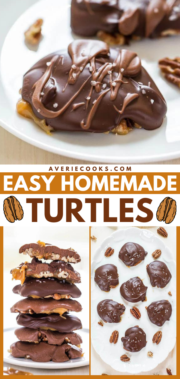 Easy Homemade Turtles Candy Recipe - 61