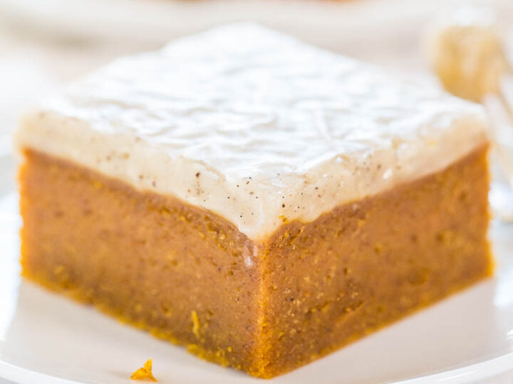 Ultra Fudgy Pumpkin Bars Recipe Averie Cooks