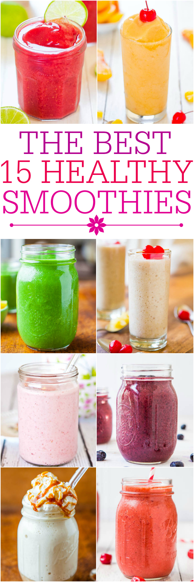 15+ EASY Healthy Breakfast Smoothies - Averie Cooks