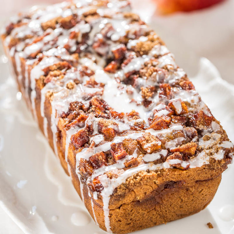 Apple Fritter Bread Recipe So Easy Averie Cooks 3998