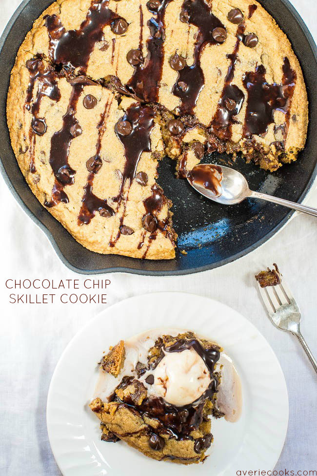 Skillet Chocolate Chip Cookie Recipe - Easy Chocolate Chip Skillet