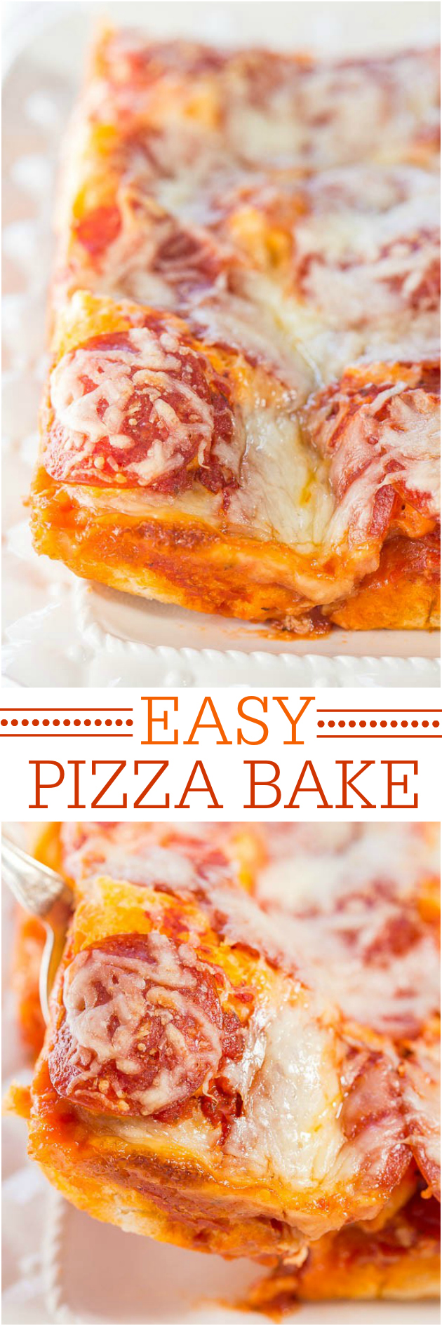 Pepperoni Pizza Bake Recipe (Using Bisquick!) - Averie Cooks