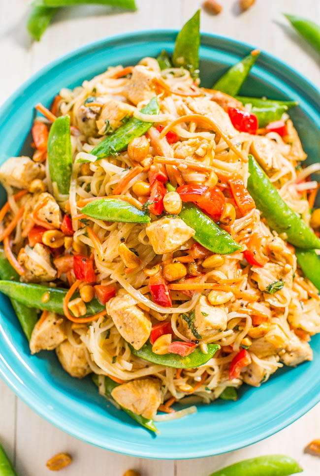 30-Minute Sesame Chicken Noodle Stir-Fry - Gimme Some Oven
