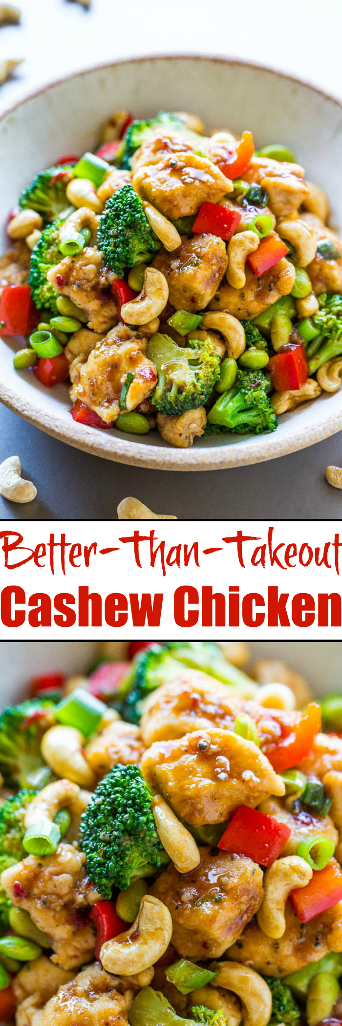 20-Minute Cashew Chicken {Better than Takeout!} - Averie Cooks