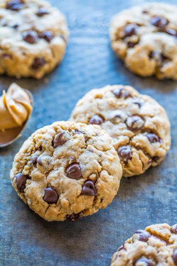 Fluffernutter Cookies (Peanut Butter Marshmallow Cookies - Averie Cooks