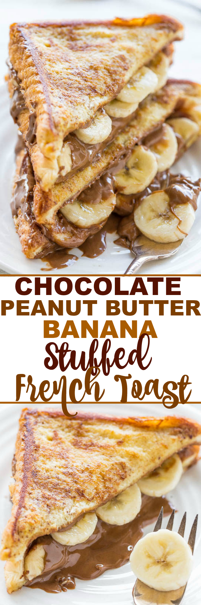 Peanut Butter Nutella Banana Toast Sandwiches - Cooking with a