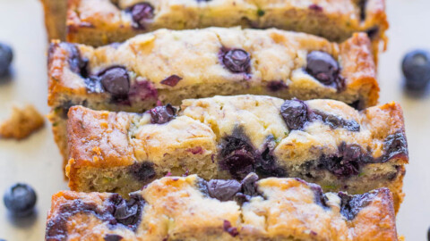 Blueberry Banana Zucchini Bread