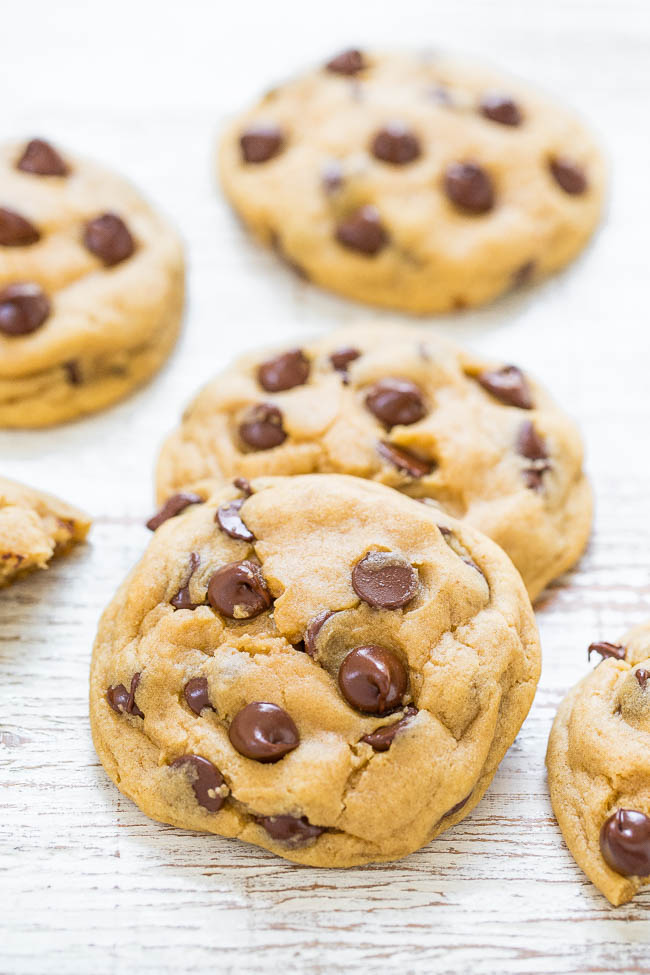 Quick M&M Chocolate Chip Cookies (Chewy + No Chilling!) - Kickass Baker