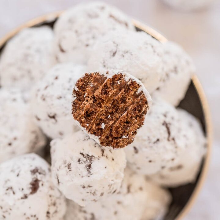 Fudgy Bourbon Balls