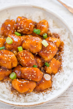 Easy 15-Minute Sweet and Sour Chicken - Averie Cooks