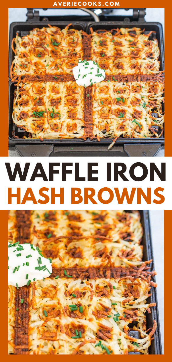 How to make hash browns – with a waffle iron!