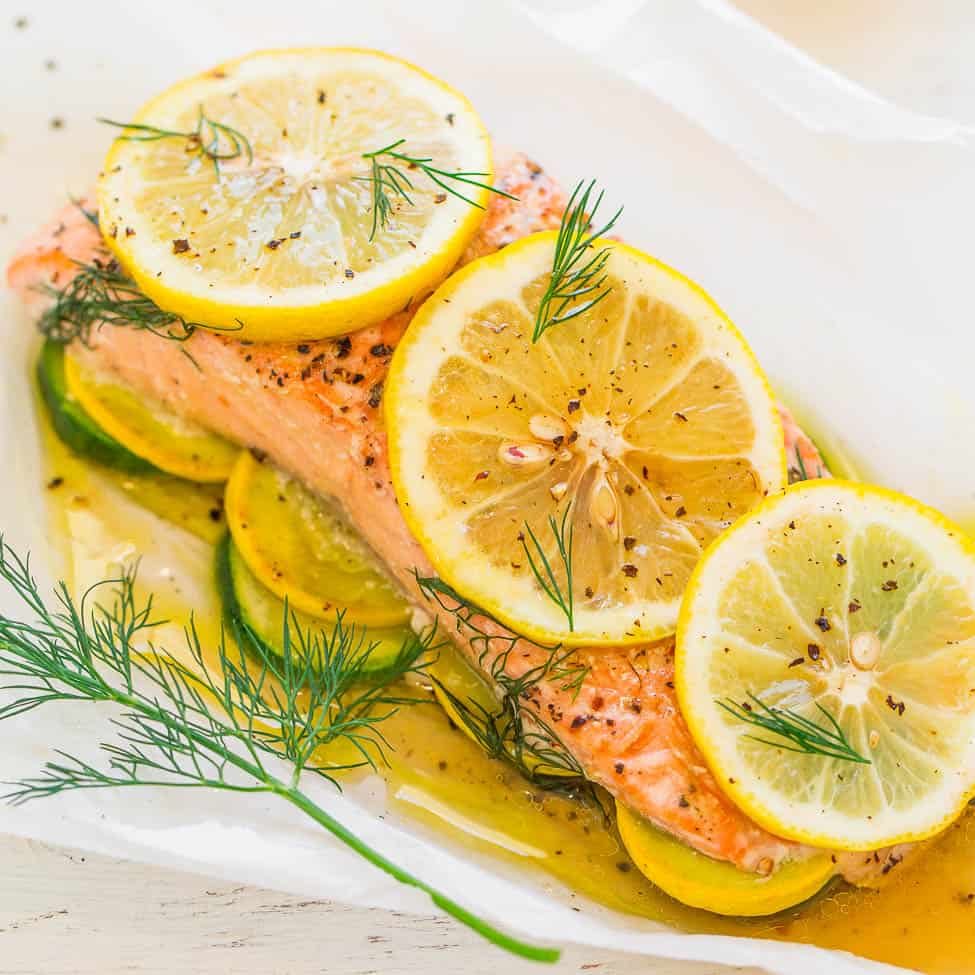 Baked Salmon in Parchment Paper (Quick & Easy!) - Howe We Live