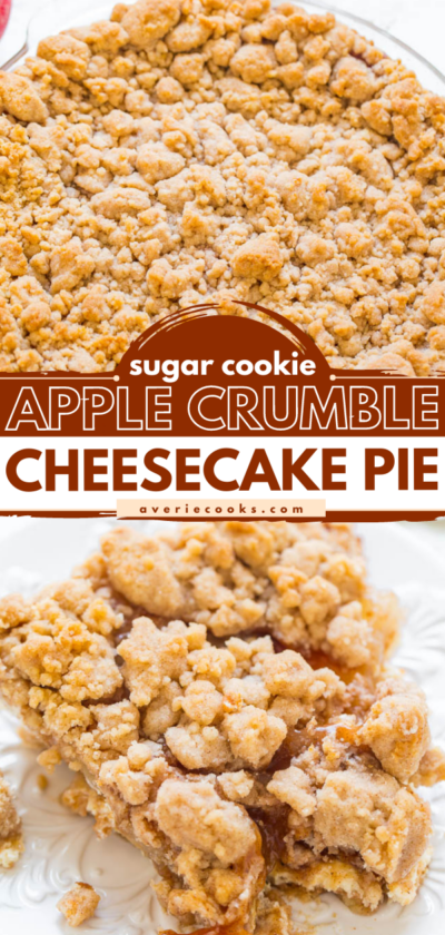 Decadent Apple Cream Cheese Pie - Averie Cooks