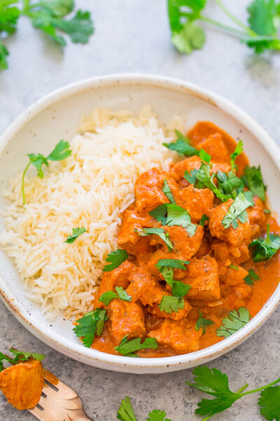 Instant Pot Chicken Tikka Masala (+ Slow Cooker Option) - Averie Cooks