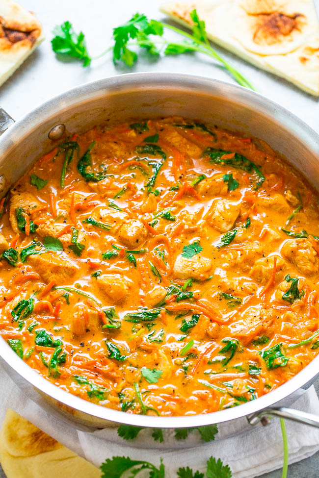 Thai Red Curry Chicken Recipe Coconut Milk