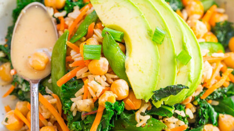 Quinoa Glow Bowls with Tahini Lemon Dressing