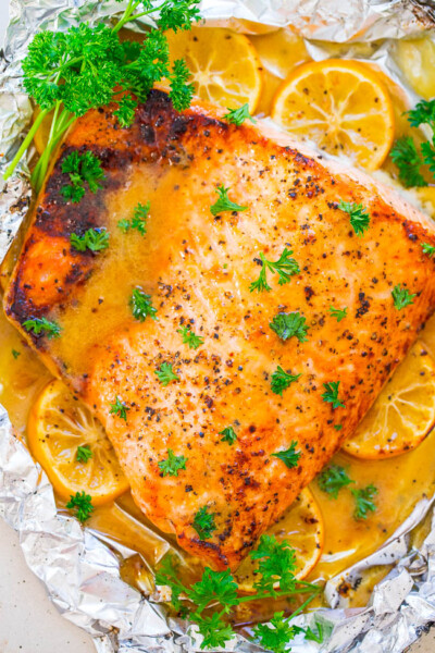 Baked Honey Dijon Salmon (Quick & Easy!) - Averie Cooks