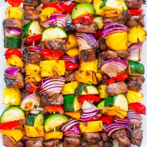 Chicken and clearance steak kabobs marinade