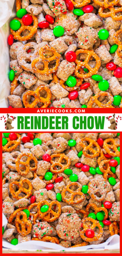 Rudolph's Favorite Reindeer Chow - Averie Cooks