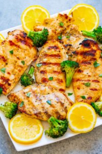 Grilled Honey BBQ Chicken - Averie Cooks