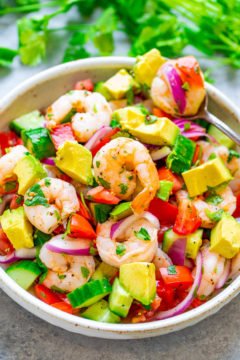 The BEST Shrimp Ceviche Recipe - Averie Cooks