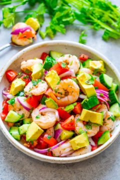 The BEST Shrimp Ceviche Recipe - Averie Cooks