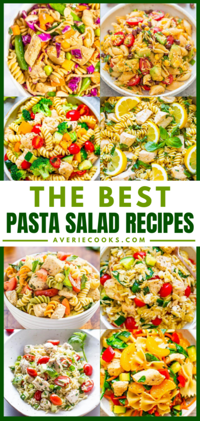 The Best Pasta Salad Recipes - Averie Cooks